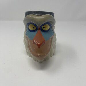 Disney The Lion King Rafiki Mug Figural Mug 3D Applause Vintage Ceramic No Box